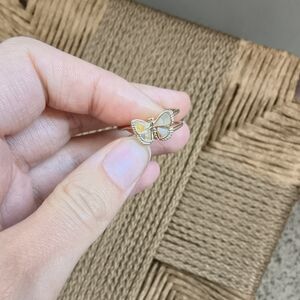 Old Navy Adjustable Gold Butterfly Ring